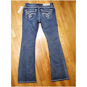 Rock Revival Johanna Boot Cut Jeans Inseam 35"